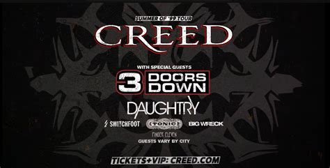 creed web site.